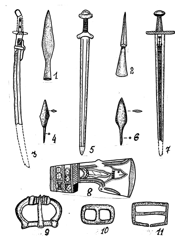 Металургійно-ковальське ремесло - Зброя та пряжки