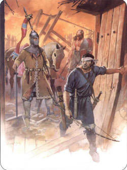 Авар Сакс и Восточнославянский воин