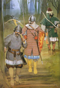Руская пехота вторая половина 13 - нач 14 века