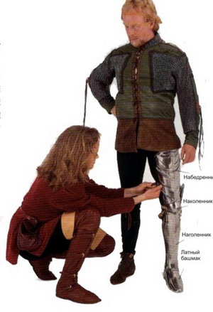 наколенник, наголенник