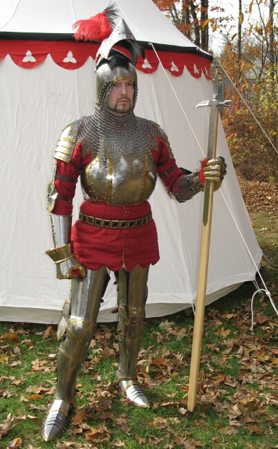 боевое облачение рыцаря