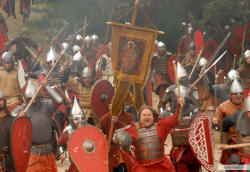 Атака русской пехоты