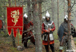 Русские витязи в лесу