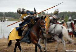 Таранная сшибка кавалерист