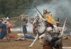 Витязь на скаку