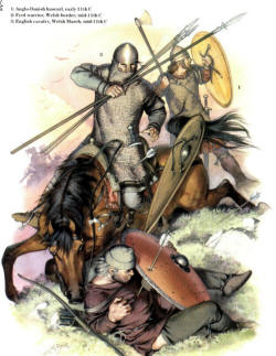 Анло-саксы под градом стрел