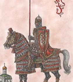 Тяжеловооруженный воин старшей дружины