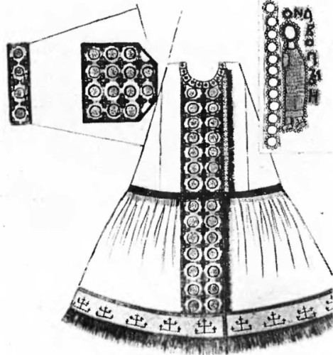 реконструкция кафтана