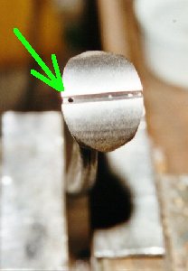 Резка колец для изготовления кольчуги