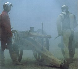 средневековая казнозарядная пушка