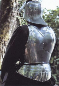 латы вид со спины