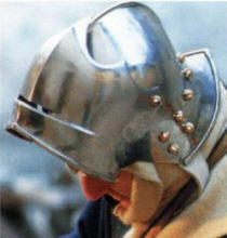 саллет с забралом втор. половина 15 в