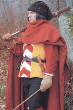 средневековый плащ