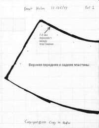 верхняя пластина топфхельма