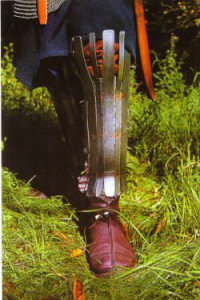 полосчатые поножи