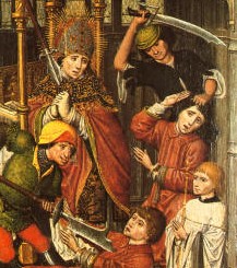 укол глефой