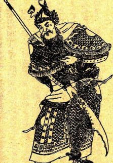 китаец с алебардой