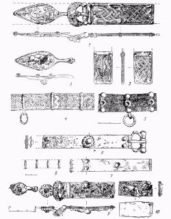 поясні набори з чингульского кургану