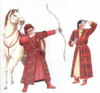 одежда из кургана Джухта-2