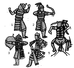 изображения монгольских латников