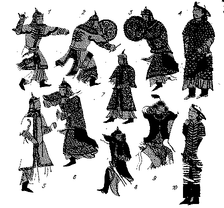 монгольских мягких панцирей &laquo;хатангу дегель&raquo;