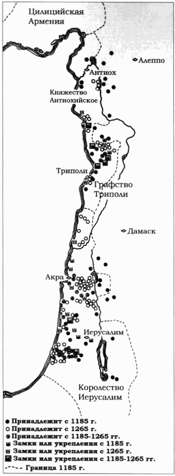 владения госпиталиеров на святой земле