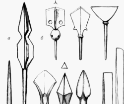 типы наконечников стрел