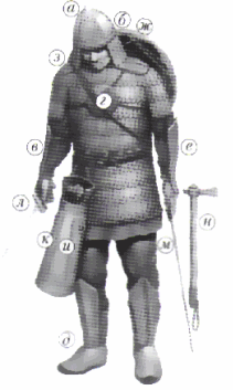 тяжеловооруженный киргиз-воин