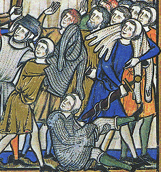 миниатюра из библии Мациевского