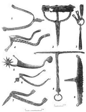 шпоры и скребницы Новгорода