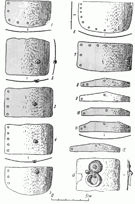русский доспех пластины от доспеха Онцифора Лукинича