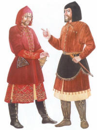 аланский костюм