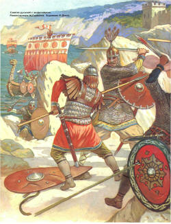 Русь против Византии