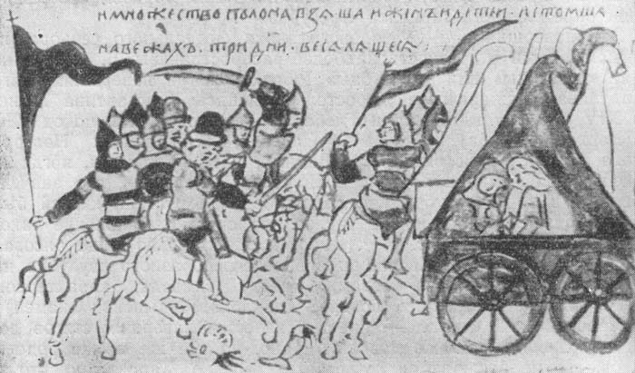 Битва русских с половцами