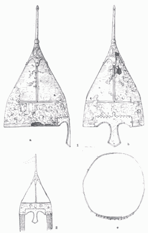 шлем Таганча, чертежи
