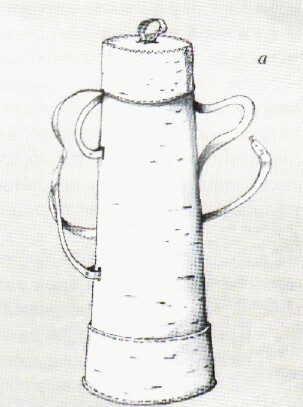 колчан с крышкой