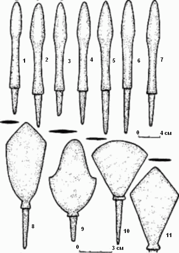 наконечники стрел тува