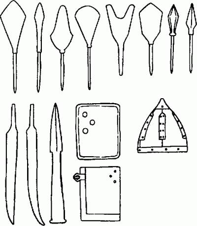 боевое снаряжение кочевников