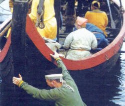 Викинги пристают к берегу