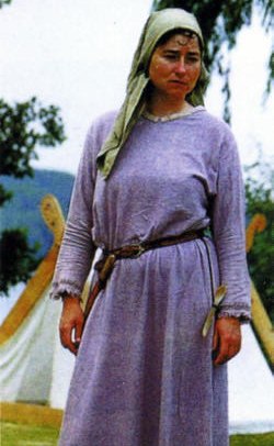 бедная женщина