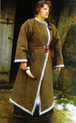 теплый кафтан 10 век