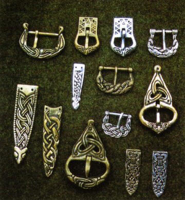 пряжки ремней викингов
