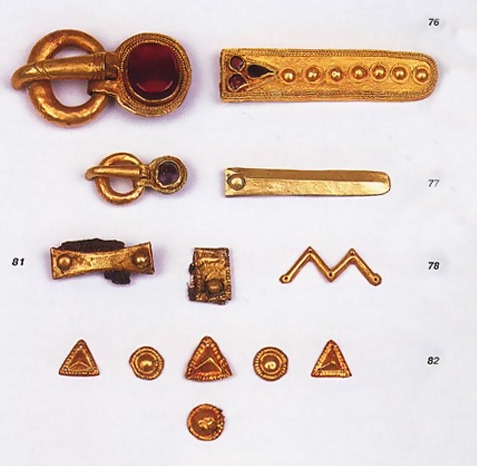 пряжка и наконечник пояса