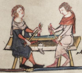 выстругивание дола клинка