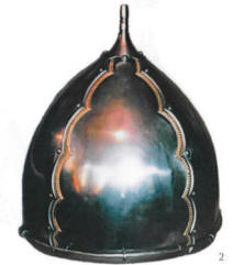 шлем Печ, реконструкция