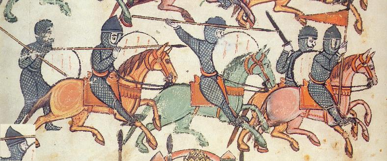 рыцари в кольчугах