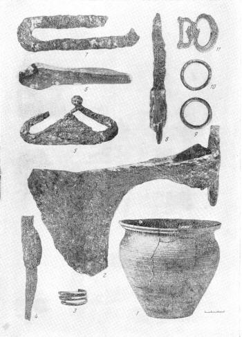 Инвентарь из курганных погребений