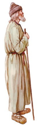 Древлянин в повседневной одежде