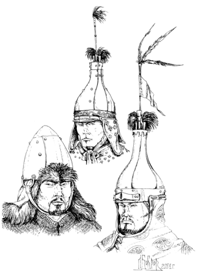 реконструкция воинов-кочевников