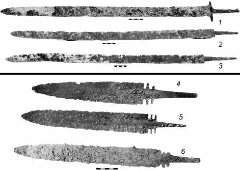 мечи из захоронений